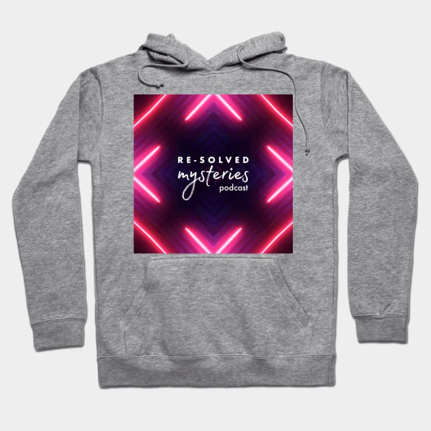 Re-Solved Mysteries Glowy AF Neon Logo v2 Hoodie by Re-Solved Mysteries